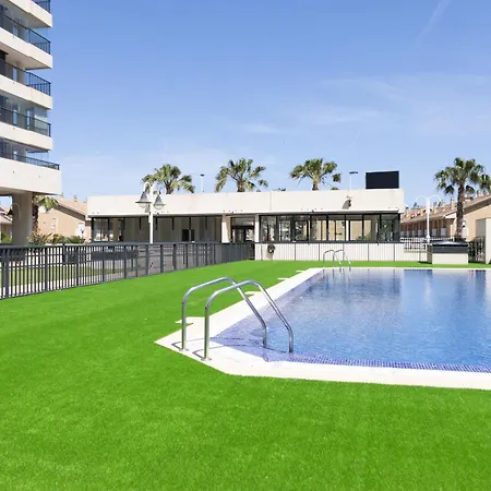 Apartment Con Vistas Al Mar, Piscina Y Pista De Paddle Valencia